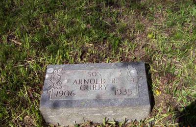 Arnold Curry Headstone